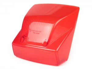 Rücklichtglas -MOTO NOSTRA- Vespa PX Lusso (MY, 2001-) - rot