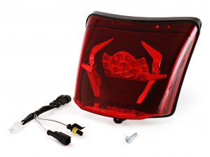 Rücklicht inkl. Rahmen -4 CORSA LED- Vespa GTS...