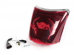 Rücklicht inkl. Rahmen -4 CORSA LED- Vespa GTS...