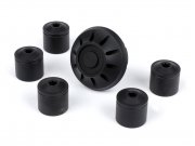 Abdeckkappen- Set Radmutter / Felge =35mm -MOTO NOSTRA,...