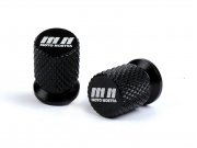 Ventilkappen -MOTO NOSTRA, CNC, schwarz glnzend-