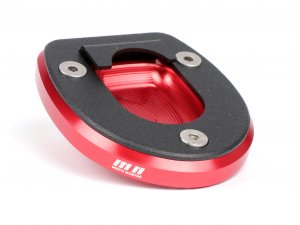 Seitenständerfuß -MOTO NOSTRA, rot- Vespa GT, GT L, GTS...