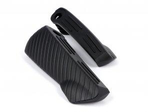 Fußrasten-Set -MOTO NOSTRA, CNC, schwarz matt- Vespa GT,...