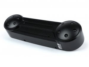 Schwingenabdeckung -MOTO NOSTRA, CNC, schwarz matt,...