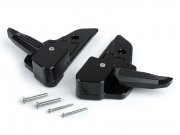 Furasten-Set -MOTO NOSTRA, CNC, schwarz glnzend- Vespa...