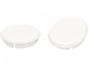 Abdeckkappen-Set Spiegellcher -Moto Nostra, Bianco...