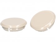 Abdeckkappen-Set Spiegellcher -Moto Nostra, Beige...