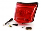 Rcklicht inkl. Rahmen -MOTO NOSTRA, LED Boulder- Vespa...
