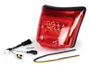 Rcklicht inkl. Rahmen -MOTO NOSTRA, LED Boulder- Vespa...