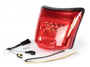 Rücklicht inkl. Rahmen -MOTO NOSTRA, LED Boulder- Vespa...