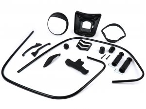 Styling-Kit -Moto Nostra Black Collection schwarz matt -...