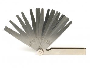 Fühlerlehre -UNIVERSAL- 20 Blatt, Metall - 0.05-1.00mm +...