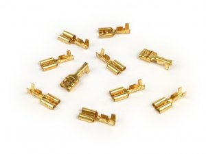 Kabelschuh -Flachsteckhülse 6,3mm Ø=1,0-1,5mm²- DIN 46340...