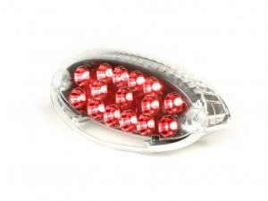 Rücklicht -BGM STYLE Klarglas LED - Peugeot Ludix