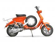 Reserveradhalter Durchstieg -BGM PRO- Lambretta Lui,...