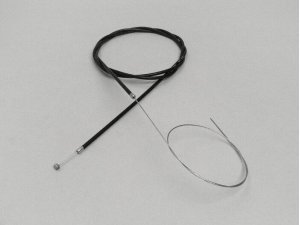 Zug universal -=1,2mm x 2500mm, Nippel =5,5mm x 7mm- verwendet als Gaszug - gedreht
