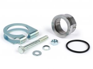 Auspuffflansch mit O-Ring, mit Klemmung - BGM PRO - =37mm, Vespa PX80, PX125, PX150, TS, Sprint, Sprint Veloce, GT, GTR, Super, GL, VNA, VNB, VBA, VBB - zum anschweien