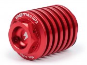 lablassschraube -BGM PRO, CNC, rot- alle Piaggio Leader...