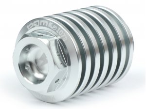 Ölablassschraube -BGM PRO, CNC, silbern- alle Piaggio...