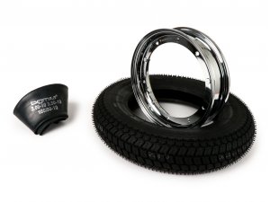 Reifen komplett Set -BGM Classic, Vespa- 3.50 - 10 Zoll...