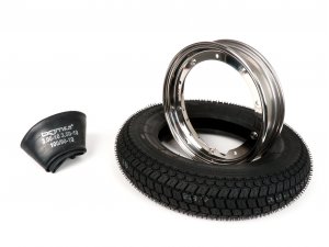 Reifen komplett Set -BGM Classic, Vespa- 3.50 - 10 Zoll...