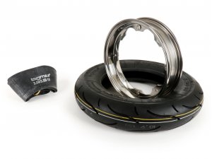 Reifen komplett Set -BGM Sport, Lambretta- 3.50 - 10 Zoll...