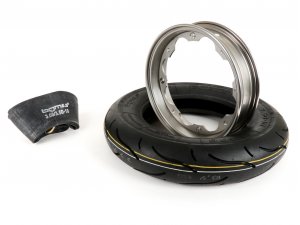 Reifen komplett Set -BGM Sport, Lambretta- 3.50 - 10 Zoll...