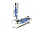 Griffe -TRIBAL- =22/24mm - Blau