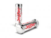 Griffe -TRIBAL- =22/24mm - Rot