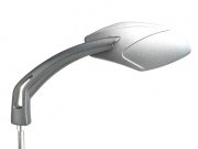 Spiegel -BGM STYLE GT II- links - Stahlgrau