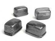 Blinkerglser -BGM STYLE 4er Set- Yamaha Slider - Carbon...