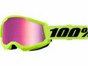 Crossbrille 100% Strata 2 neon gelb pink verspiegelt