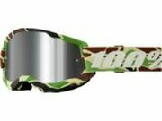 Crossbrille 100% Strata 2 WAR CAMO silber verspiegelt