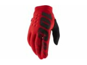 Motocross Handschuhe 100% Brisker rot M
