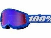 Crossbrille 100% Strata 2 blau rot/ blau verspiegelt