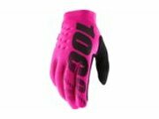 Motocross Handschuhe 100% Brisker neon pink XL