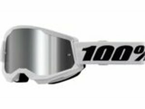 Crossbrille 100% Strata 2 wei silber verspiegelt