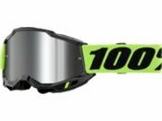 Crossbrille 100% Accuri 2 neon gelb silber verspiegelt