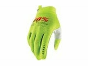 Handschuhe 100% Kids iTRACK neon gelb M