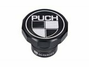 Tankdeckel 66Heroes Aluminium schwarz mit Puch-Logo Puch...