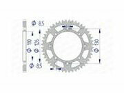 Kettenrad Afam Alu selbstreinigend 46 Zhne KX 65