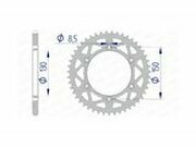 Kettenrad Afam Alu 50 Zhne Yamaha YZ / YZF