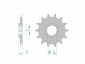 Ritzel Afam 14 Zhne XTX 660