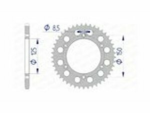 Kettenrad Afam Alu 46 Zhne KTM / Husqvarna