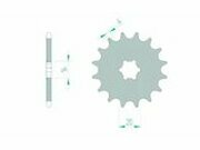 Ritzel Afam 420 / 14 Zhne KX 65 / 85