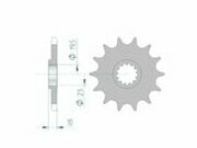 Ritzel Afam selbstreinigend 14 Zhne Suzuki DR-Z 400 / RM...