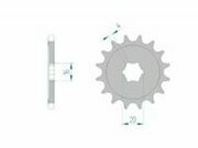 Ritzel Afam 428 / 13 Zhne KX 80 / 85