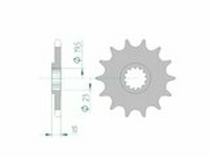 Ritzel Afam selbstreinigend 15 Zhne Suzuki DR-Z 400 / RM...