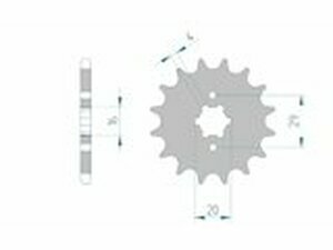 Ritzel Afam 13 Zhne Beta RR LC