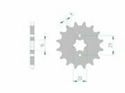 Ritzel Afam 13 Zhne Beta RR LC